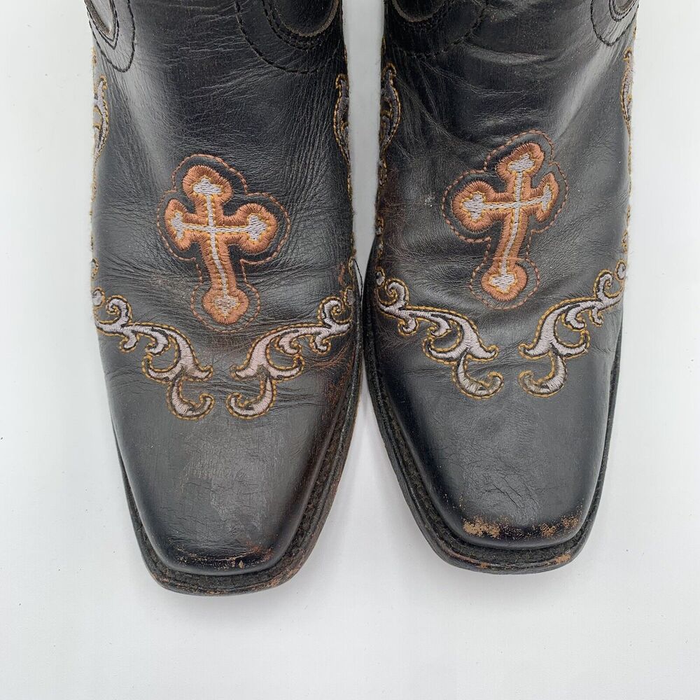 Ariat Gypsy Soule Cowgirl Boots Womens Brown Leather‎ Guilded Gypsy Size 8 B - Picture 7 of 8